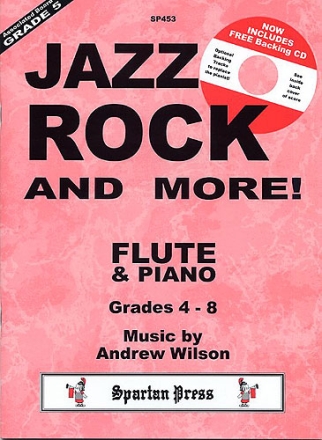 Jazz Rock and more (+CD) for flute and piano (Grades 4-8)