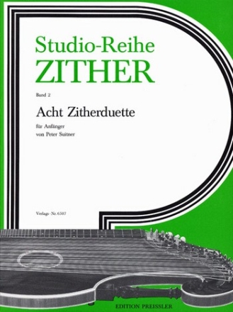 8 Zitherduette fr Anfnger Spielpartitur Studio-Reihe Zither Band 2
