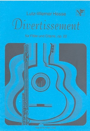 Divertissement op.22 fr Flte und Gitarre Partitur und Stimmen