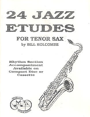 24 Jazz Etudes (+CD) for tenor saxophone