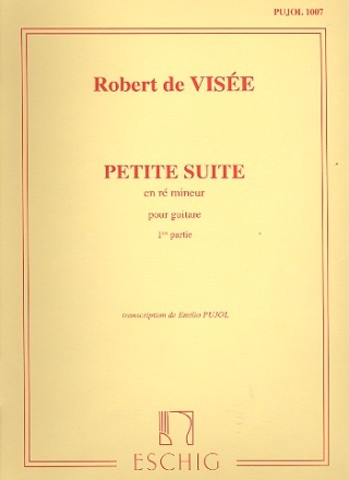 Petite suite r mineur vol.1 pour guitare