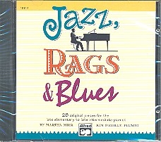 Jazz Rags and Blues vol.2 CD 28 original pieces for the late elementary to late intermediate pianist