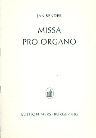 MISSA PRO ORGANO OP.53 FUER ORGEL MIT UNTERLEGTEM TEXT (DT/EN) DEUTSCHE ORGELMESSE