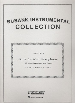 Suite for alto saxophone and piano