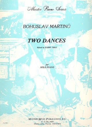 2 Dances  for piano