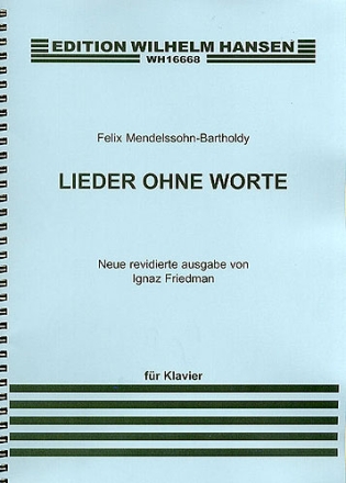 Lieder ohne Worte op.19 fr Klavier