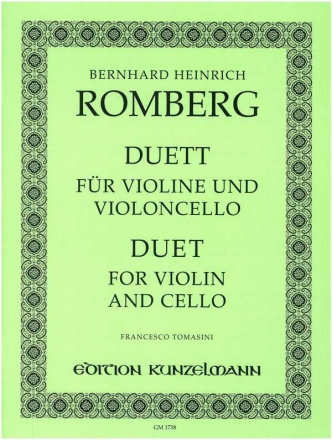 Duett fr Violine und Violoncello Stimmen