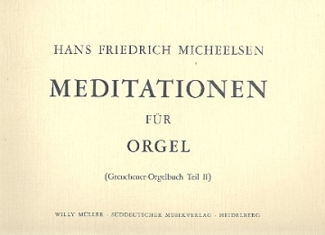 Meditationen fr Orgel