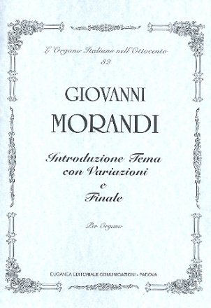 Introduzione, tema con variazioni e finale per organo