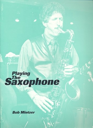 Playing the saxophone  