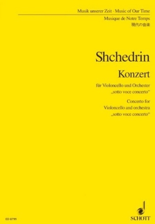 Konzert fr Violoncello und Orchester Studienpartitur