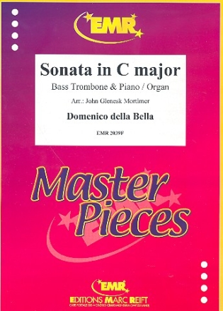 Sonata C major for bass trombone and piano (organ)