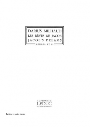 Les rves de Jacob pour hautbois, violon, alto, cello et contrebasse