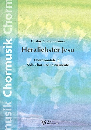 Herzliebster Jesu fr Soli, Chor und Instrumente Partitur