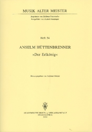 Der Erlknig fr Gesang und Klavier