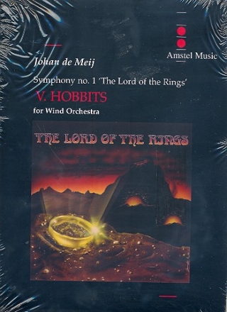 Hobbits: Symphony no.1 part 5 for concert band score and parts