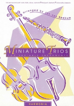 Miniature Trios for variable instruments score