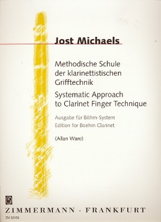 Methodische Schule der klarinettistischen Grifftechnik Ausgabe fr Boehm-System (dt/en) 