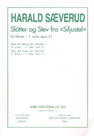 Slatter og stev fra siljustol - Suite no.1 op.21 for piano