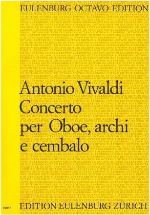 Konzert C-Dur PV44 F.VII:4 fr Oboe, Streichorchester und Bc Partitur