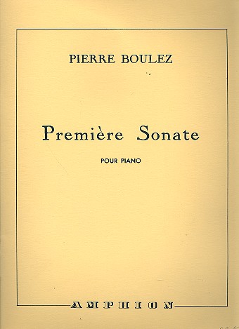 Sonate no.1  pour piano