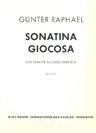 Sonatina giocosa op.51,2 fr Klavier
