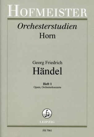 Orchesterstudien Horn Band 1 Opern, Orchesterkonzerte