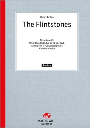 MEET THE FLINTSTONES FUER AKKORDEON-ORCHESTER PARTITUR