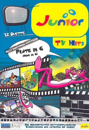 Junior TV Hits 12 Duette fr 2 Flten (Oboen) in C