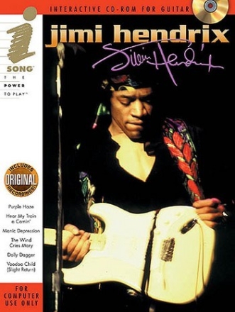 JIMI HENDRIX INTERACTIVE CD-ROM FOR GUITAR I SONG THE POWER TO PLAY-SERIES