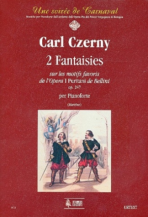 2 fantaisies op.247 sur les motifs favoris de l'opera I puritani per pianoforte