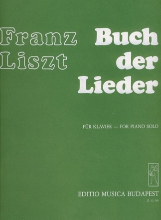 Buch der Lieder fr Klavier