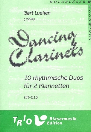 Dancing Clarinets 10 rhythmische Duos fr 2 Klarinetten 2 Spielpartituren
