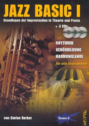 Jazz Basic Band 1 (+ 3 CD's) Grundlagen der Improvisation in Theorie und Praxis