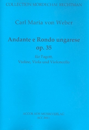 Andante e rondo ungarese op.35 fr Fagott und Streichtrio Partitur und Stimmen
