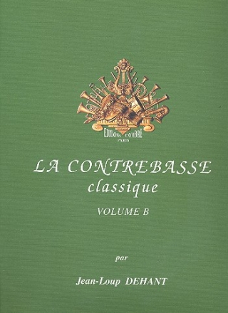 La contrebasse classique vol.B pour contrebasse et piano