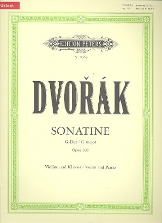 Sonatine G-Dur op.100 fr Violine und Klavier