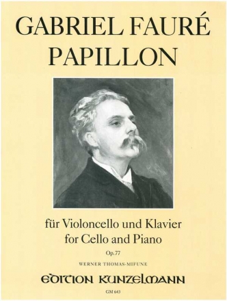 Papillon op.77 fr Violoncello und Klavier