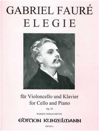 Elegie op.24 fr Violoncello und Klavier