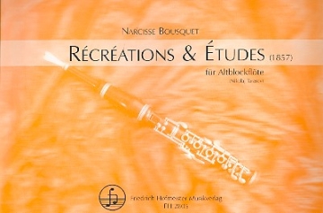 Recreations und Etudes fr Altblockflte (1857)