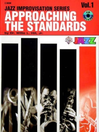 Approaching the standards vol.1 (+cd): c book  Jazz Improvisation Series
