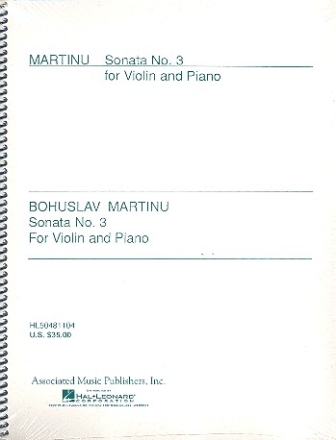 Sonata no.3 for violin and piano