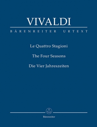 Le Quattro Stagioni  Studienpartitur