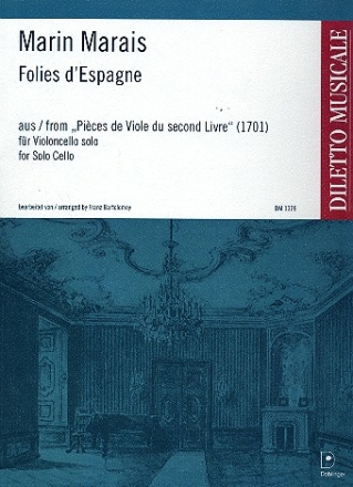 Folies d'espagne fr Violoncello solo