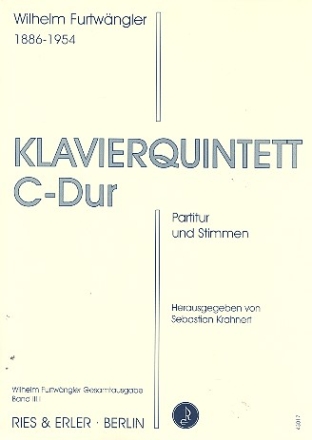 Quintett C-Dur fr Klavier und Streichquartett