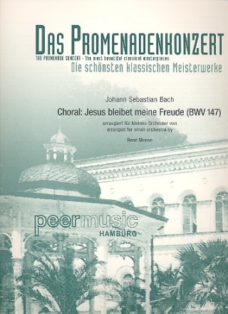 Jesus bleibet meine Freude BWV47 fr kleines Orchester Stimmen