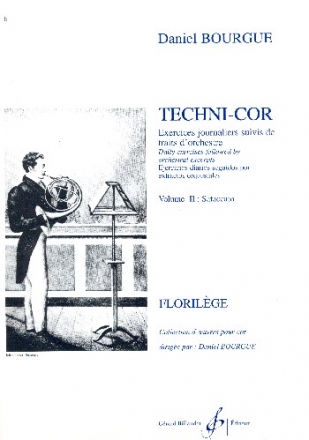 Techni-cor vol.2 Staccato exercices journaliers pour cor florilege collection