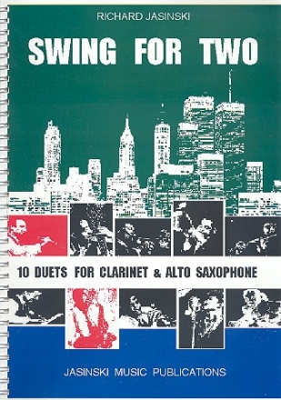 Swing for two for clarinet and alto saxophone