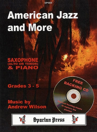 American Jazz and more (+CD): for saxophone (alto or tenor) and piano