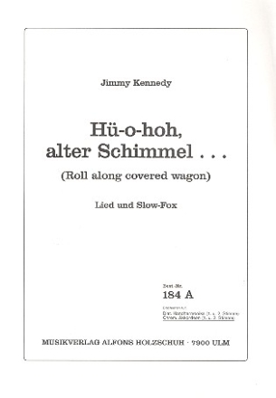 H-o-hoh alter Schimmel fr Akkordeon (mit 2. Stimme)